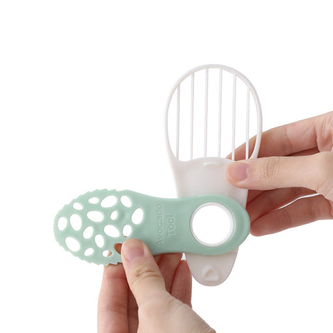 Avocado Corer Butter Fruit Peeler Cutter Pulp Separator Plastic Knife Avocado Slicer Kitchen Gadgets Vegetable Tools