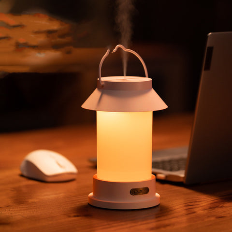 Aroma Humidifier Led Retro Kerosene Lamp Aromatherapy Essential Oil Humificador Wireless Mist Maker Air Diffusion Humidifier
