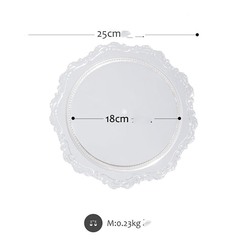 Internet Celebrity Coffee Shop Dinner Plate Bakery Shop Afternoon Tea Snack Plate