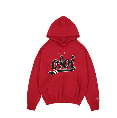 2021O!Oi autumn and winter new Korean sweater women's hooded plus velvet thick cotton lovers
