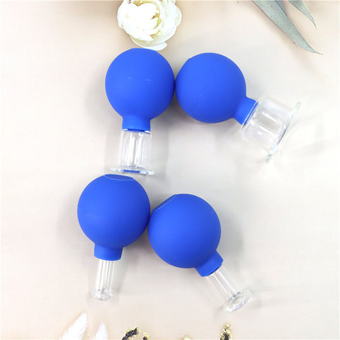 Glass Cupping Set, Facial Cupping Cups Glass Silicone Cupping Cups Vacuum Suction Cupping Cups For Face Skin Back Shoulder Muscle