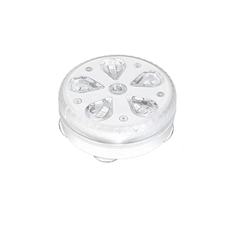 LED Swimming Pool Light RGB Underwater Light Waterproof Remote Control Diving Light Suction Cup Magnet Fish Tank Underwater Light