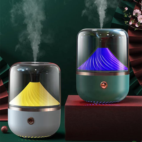 3 In 1 Promo Gift Gadgets Essential Oil Aroma Diffusers Ultrasonic Atomization Hydrating Spray Air Humidifier With Ambient Light