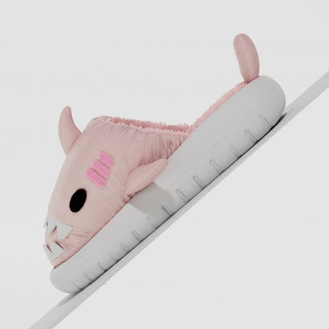 Winter Shark Slippers Detachable House Shoes For Women