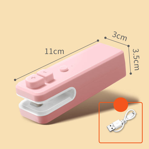 Small USB Rechargeable Mini Sealing Machine Unpacking And Portable