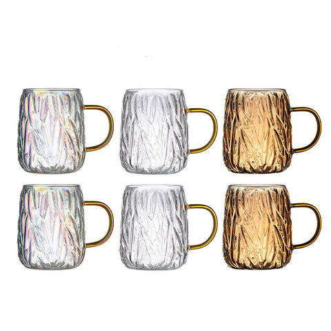 Coffee Glass Hanging Ear Cup Couple Water Cup A Pair Wine Glasses High Tea Cup