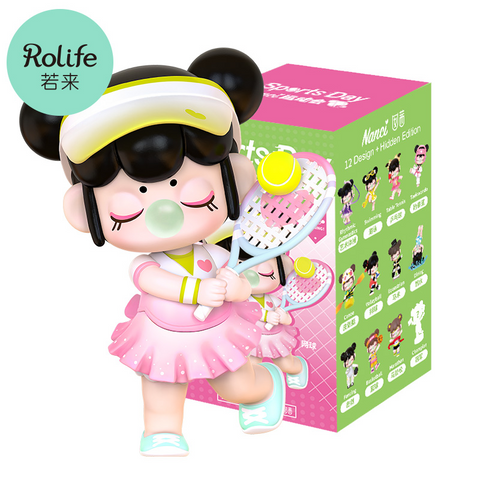 Robotime Rolife Nanci VI Blind Box Brand Designer Dolls Action Figure Toys Sports Day Children Friend Gift Lady Surprise Box