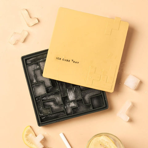 Ice Cube Maker Tetris Ice Cube Tray Labyrinth Silicone Mold Ice Maker Machine Bartending Ice Cubes Ice Tray Ice Mold