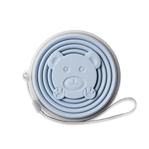 Folding Colorful Cup Foldable Collapsible Telescopic Silicone Water Bottle Outdoor Travel Children Cups Teacups Ware Jug Drink Water Copa