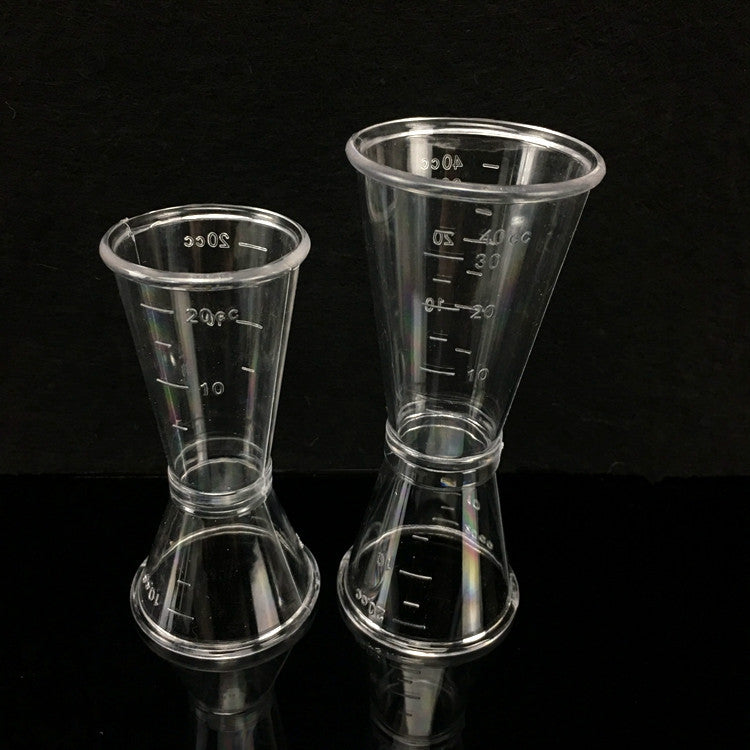 Measuring Cup Double-headed Plastic Oz Cup Milk Tea Coffee Mixing Cup