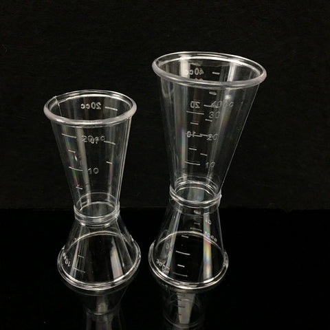 Measuring Cup Double-headed Plastic Oz Cup Milk Tea Coffee Mixing Cup