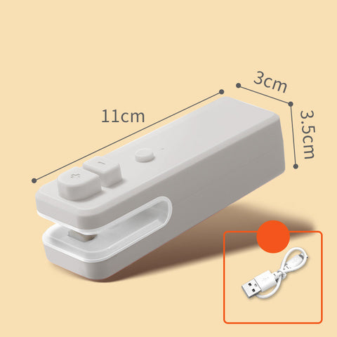 Small USB Rechargeable Mini Sealing Machine Unpacking And Portable