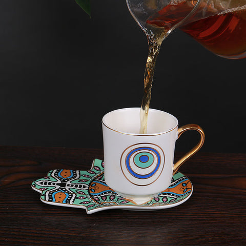 European-style Exquisite British Afternoon Tea Light Luxury Coffee Cup
