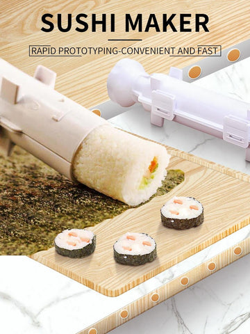 Household Sushi Maker Roller Rice Mold Vegetable Meat Rolling Gadgets DIY Sushi Device Making Machine Kitchen Ware