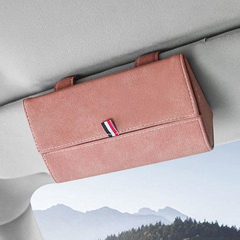 Car Glasses Case, Multi-function Car Sunglasses Storage Box Car