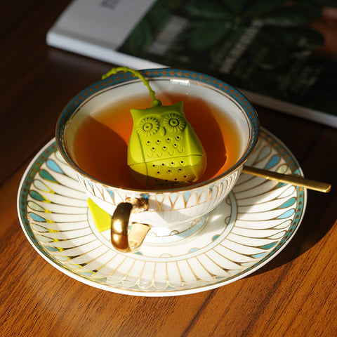 Silicone Tea Filter Owl Tea Making Device