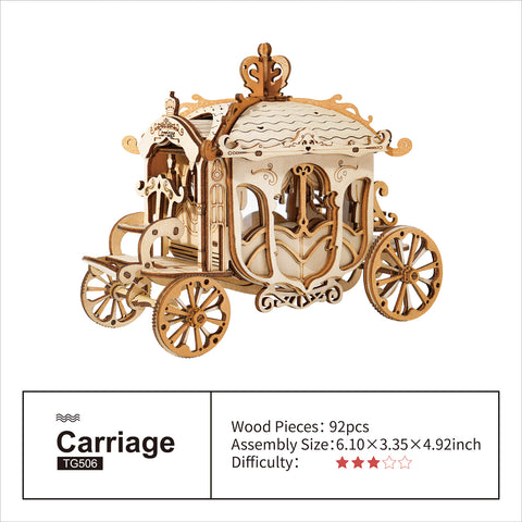 Robotime Rolife Vintage Tramcar Model 3D Wooden Puzzle Toys for Chilidren Kids Adult Christmas Birthday GiftsTG505 Dropshipping