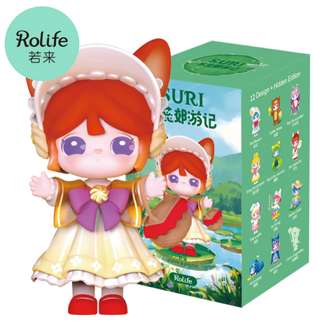 Robotime Rolife Suri Blind Box Action Figures Toys Dolls Series Character Model Gift For Children Girl Collectible