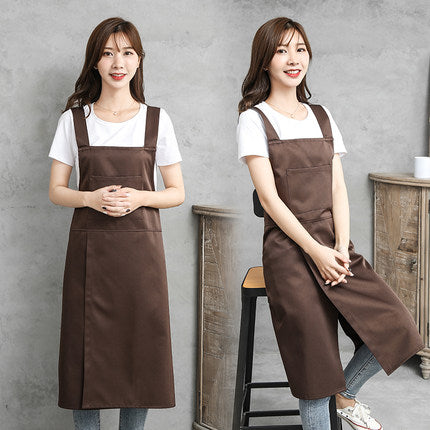 Fashion Mother And Baby Coffee Milk Tea Florist Pottery Household Kitchen Apron