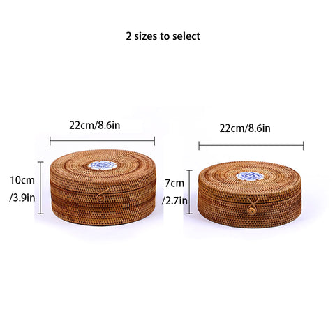 Nan Rattan Pu'er Tea Cake Storage Tea Pot Tea Cake