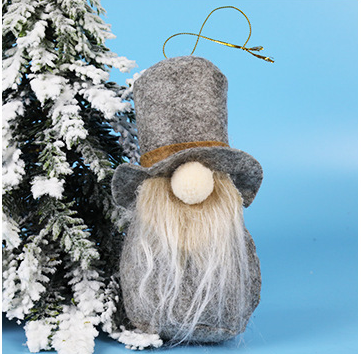 Mall Window Christmas Decorations Old Man