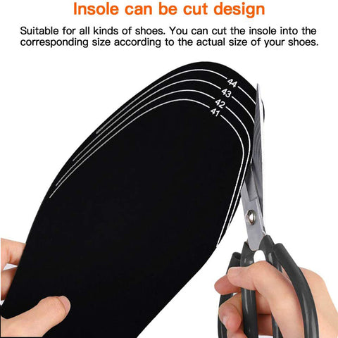 Portable USB Heated Shoe Insoles Electric Foot Warming Pad Feet Warmer Sock Pad Mat Winter Outdoor Sports Heating Insole Winter For Men Women