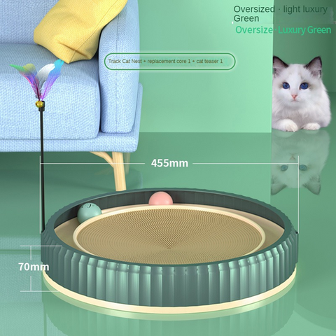 Non-flaking Corrugated Paper Wear-resistant Cat Scratching Board