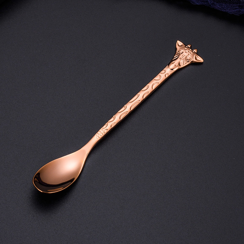 Stainless Steel Coffee Tea Spoon Cartoon Mini