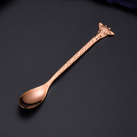 Stainless Steel Coffee Tea Spoon Cartoon Mini