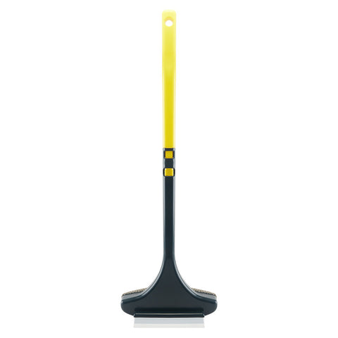 Glass Cleaning Tool Cleaning Brush Washing Window Cleaner Squeegee Wiper Long Handle Head Brush Window Cleaner Scrubbe