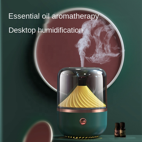 3 In 1 Promo Gift Gadgets Essential Oil Aroma Diffusers Ultrasonic Atomization Hydrating Spray Air Humidifier With Ambient Light