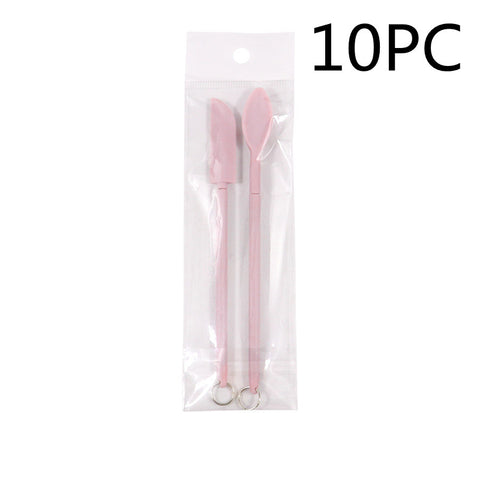 Cosmetic Silicone Spatula Mini Retractable Extended