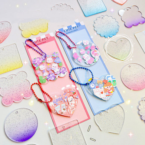 Goo Card Set Cute Sticker Kids Toy Material Pack
