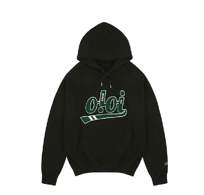 2021O!Oi autumn and winter new Korean sweater women's hooded plus velvet thick cotton lovers