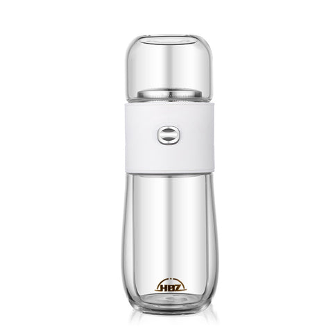 High End Business Double-layer Tea Separation Glass