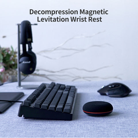 Magnetic Levitation Wrist Rest Suspended Wrist Pad Decompression Wrist Rest Ergonomic Design Memory Foam Wrist Protection Pad