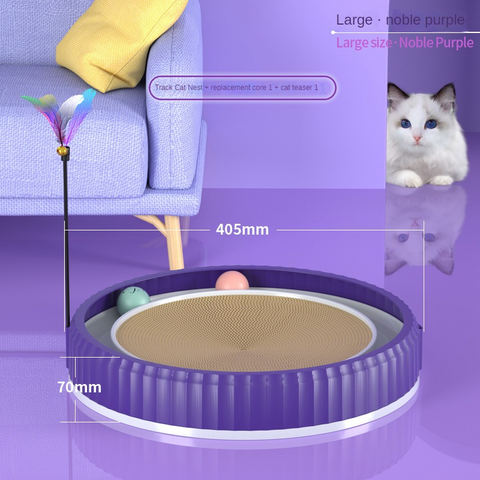 Non-flaking Corrugated Paper Wear-resistant Cat Scratching Board