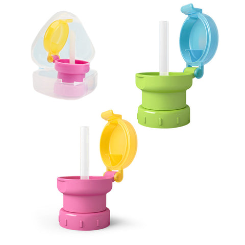 Baby Straw Cover Children's Portable Bottled Beverage Anti-spill And Anti-choking Straw With Adapter