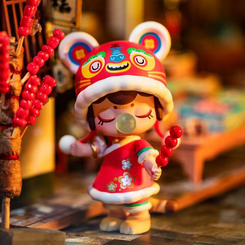 Robotime Rolife Nanci  Zodiac Dolls Action Figure Toys Animal Figures Desktop Model Blind Box Children Girlfriend Birthday Gift