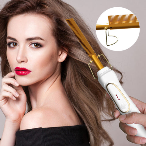 Wet And Dry Styling Copper Comb