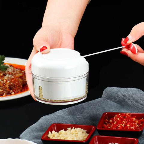 Mini Garlic Press Mashed Garlic Manually Crushed Minced Garlic Stir Stuffing Hand-pulled Crusher Home Kitchen Tools