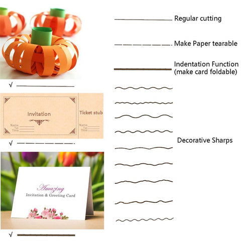 A3A4A5 Multi-function Paper Cutting Knife Creasing Dotted Line Curve 360 - Degree Rotating Manual Paper Cutter 12 In 1 Trimmer
