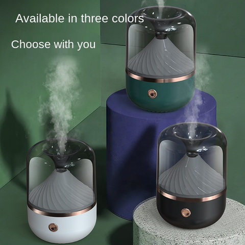 3 In 1 Promo Gift Gadgets Essential Oil Aroma Diffusers Ultrasonic Atomization Hydrating Spray Air Humidifier With Ambient Light
