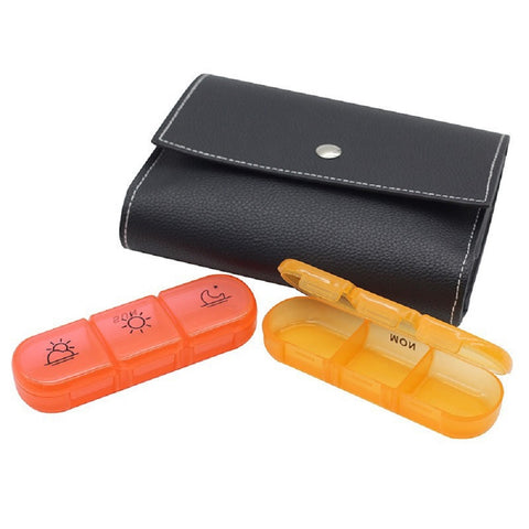 Extra Large Portbale Weekly Travel Pill Storage Cases Pill Dispenser Supplement Holder For Pills Vitamin Fish Oil