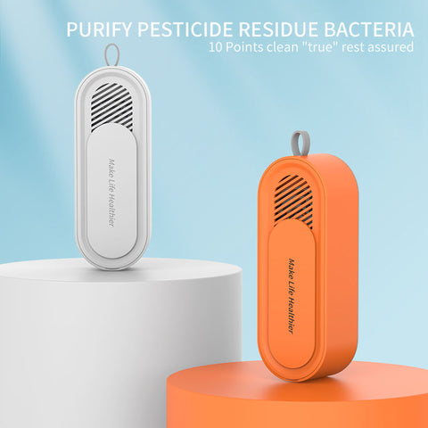 Rechargeable Electronic Automatic Vegetable Fruit Purifier Washing Machine Portable USB Wireless