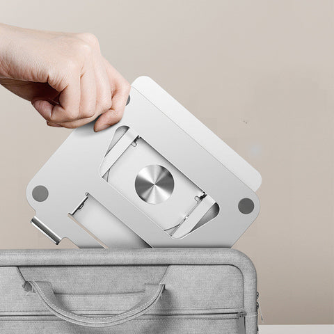 LS652 Double Pole Support Infinite Rotating Notebook Stand