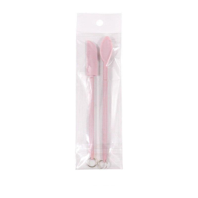 Cosmetic Silicone Spatula Mini Retractable Extended