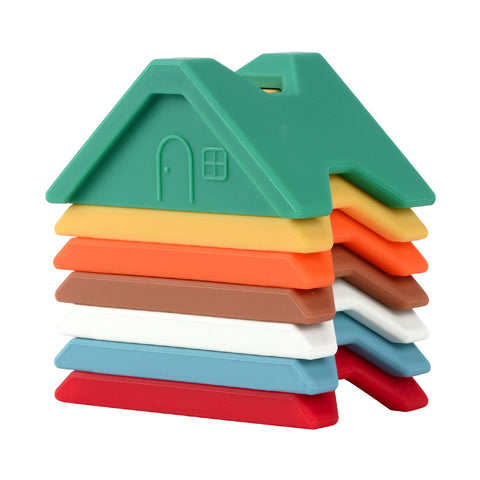 Silicone Jenga Building Blocks Children's Toys Early Education