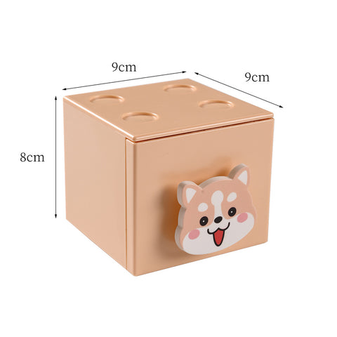 Dormitory Sorting Drawer Type Cartoon Desktop Storage Box