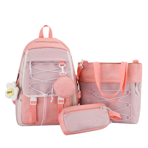 3-piece School Bag Student Backpack